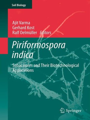 cover image of Piriformospora indica